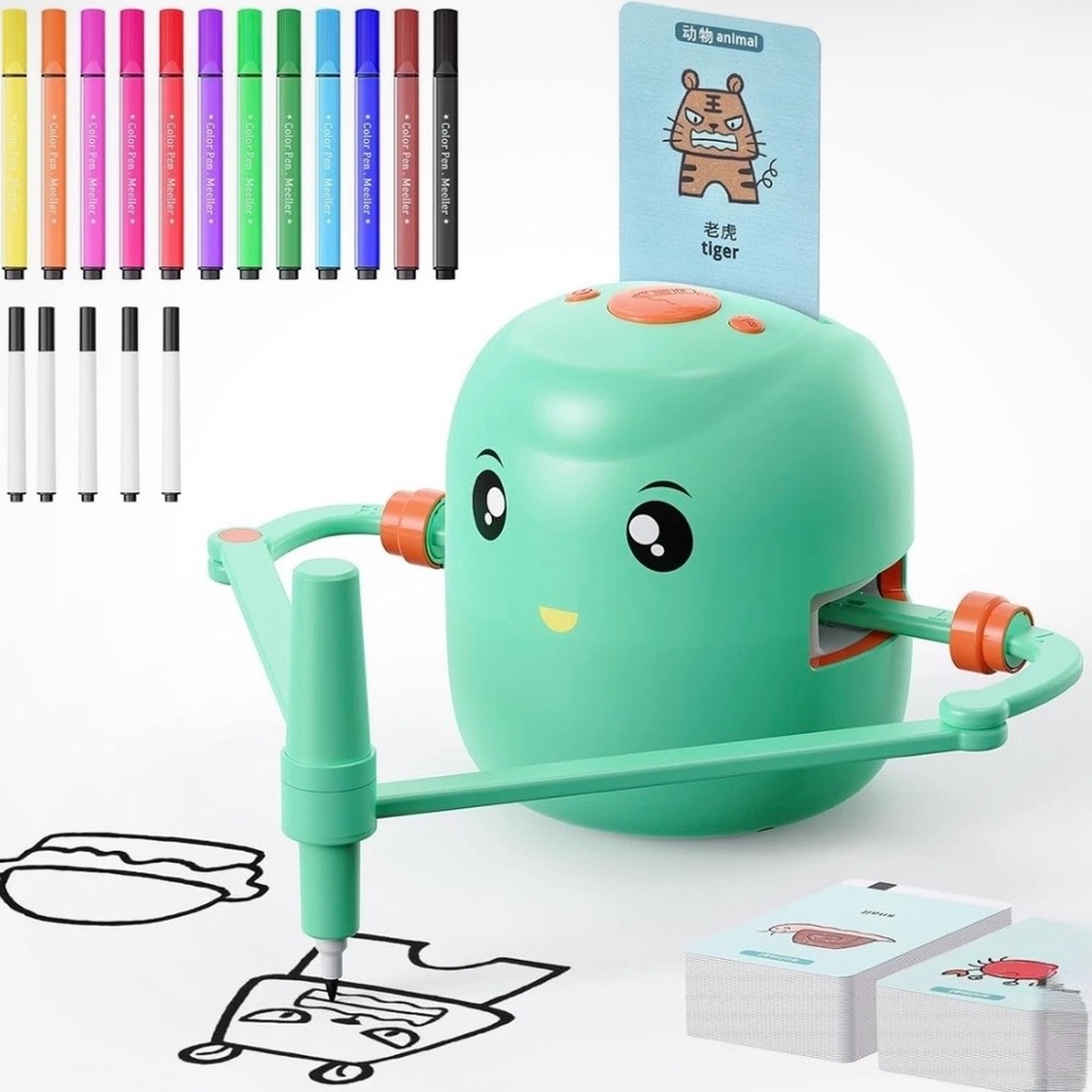 Cybje Smart Drawing Robot for Kids,Montessori Educational Painting Toy